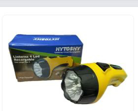 Linterna 4 Led Recargable Tipo C